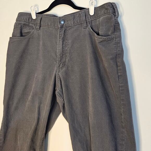 Carhartt Rugged Flex Relaxed Fit Canvas 5 pocket work pants Grey sz 36 x30 - Picture 3 of 7